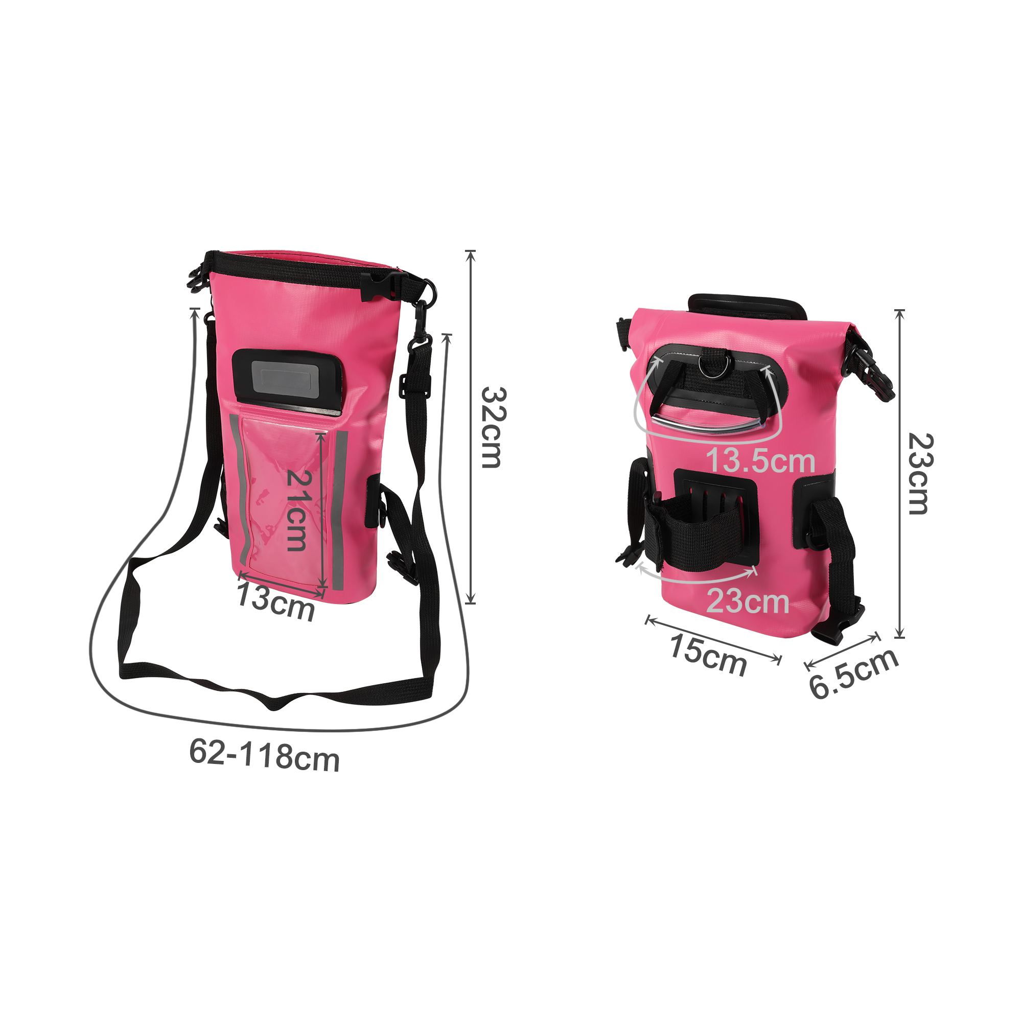 Waterproof Crossbody Handlebar Bag 3L - Image 7