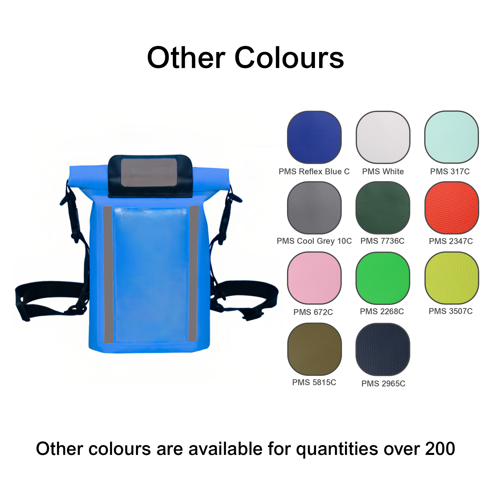 Waterproof Crossbody Handlebar Bag 3L - Image 10
