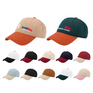 6 Panel Solid Color Fashion Cap