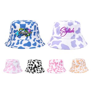 Cow Print Bucket Hat