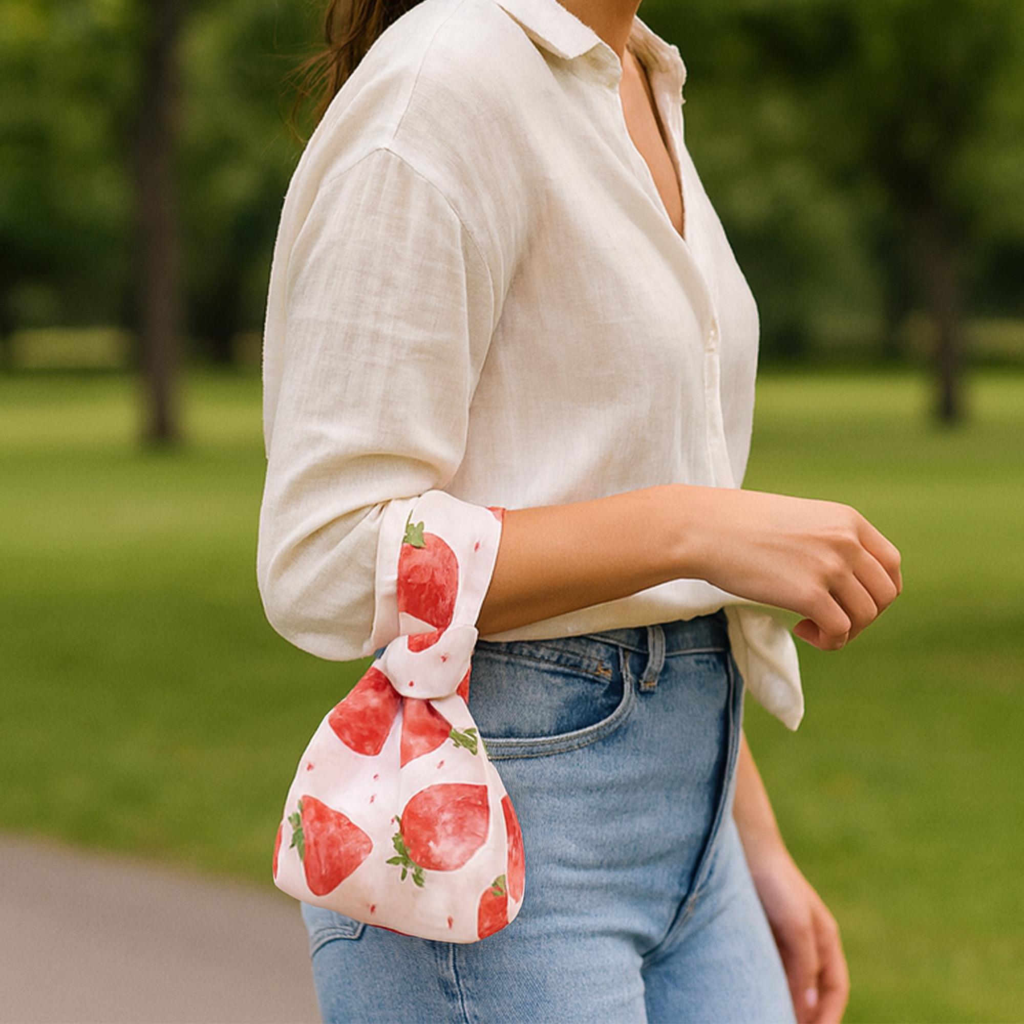 Sublimation Short Pile Wrist Bag - Image 8