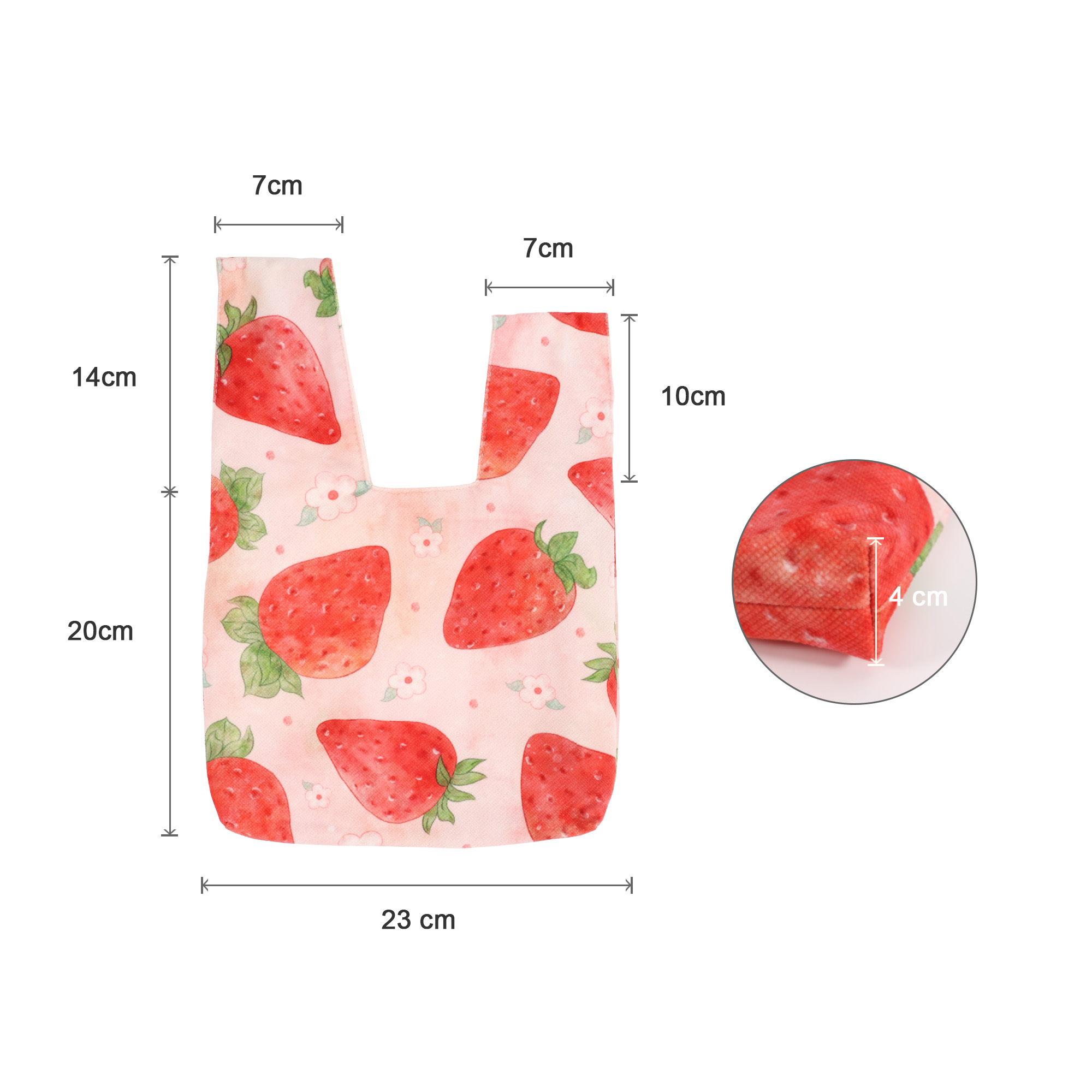 Sublimation Short Pile Wrist Bag - Image 4