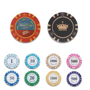 Royal Crown Clay Poker Chips