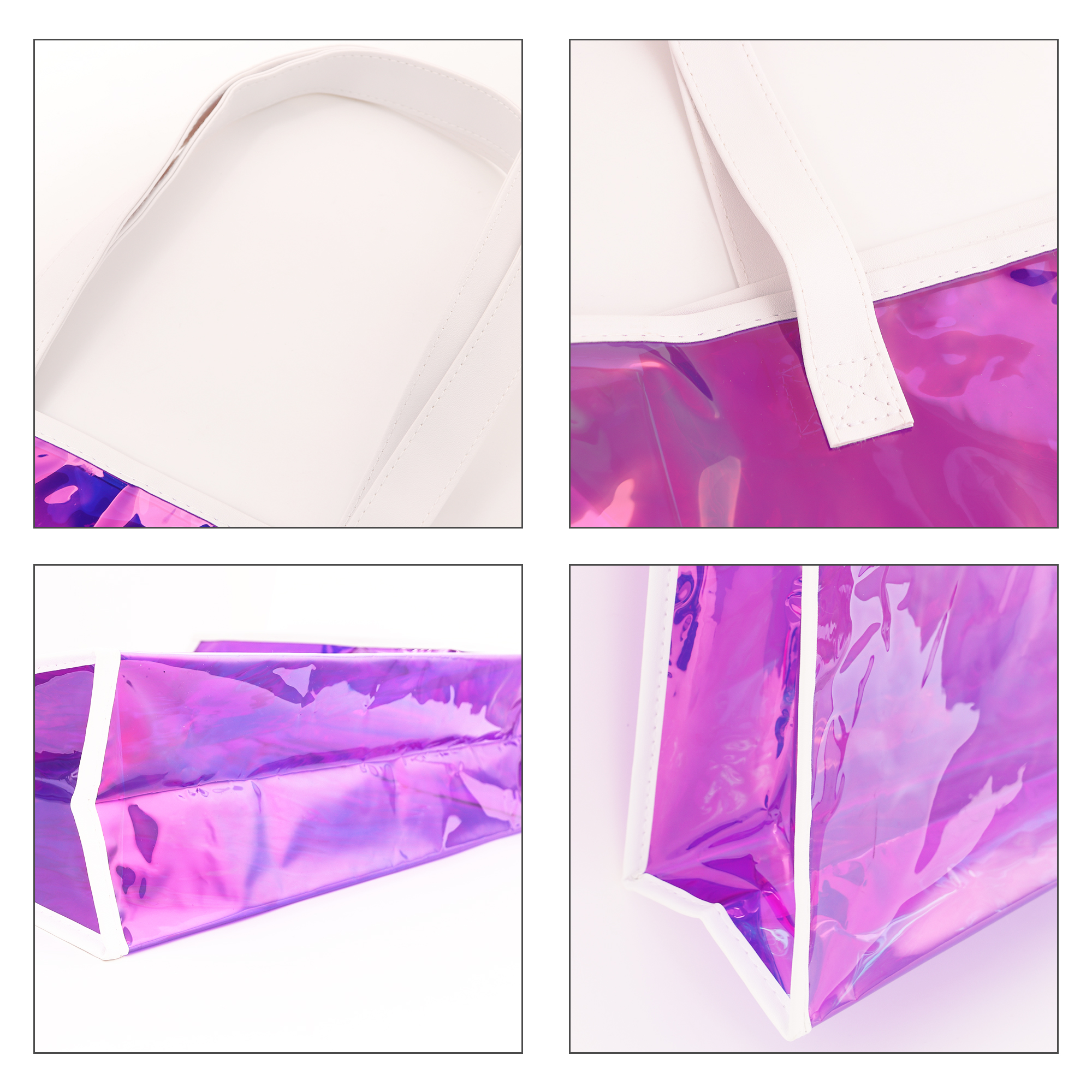 PVC Practical Clear Handbag - Image 9