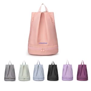 Wet And Dry Separation Backpack With Handle