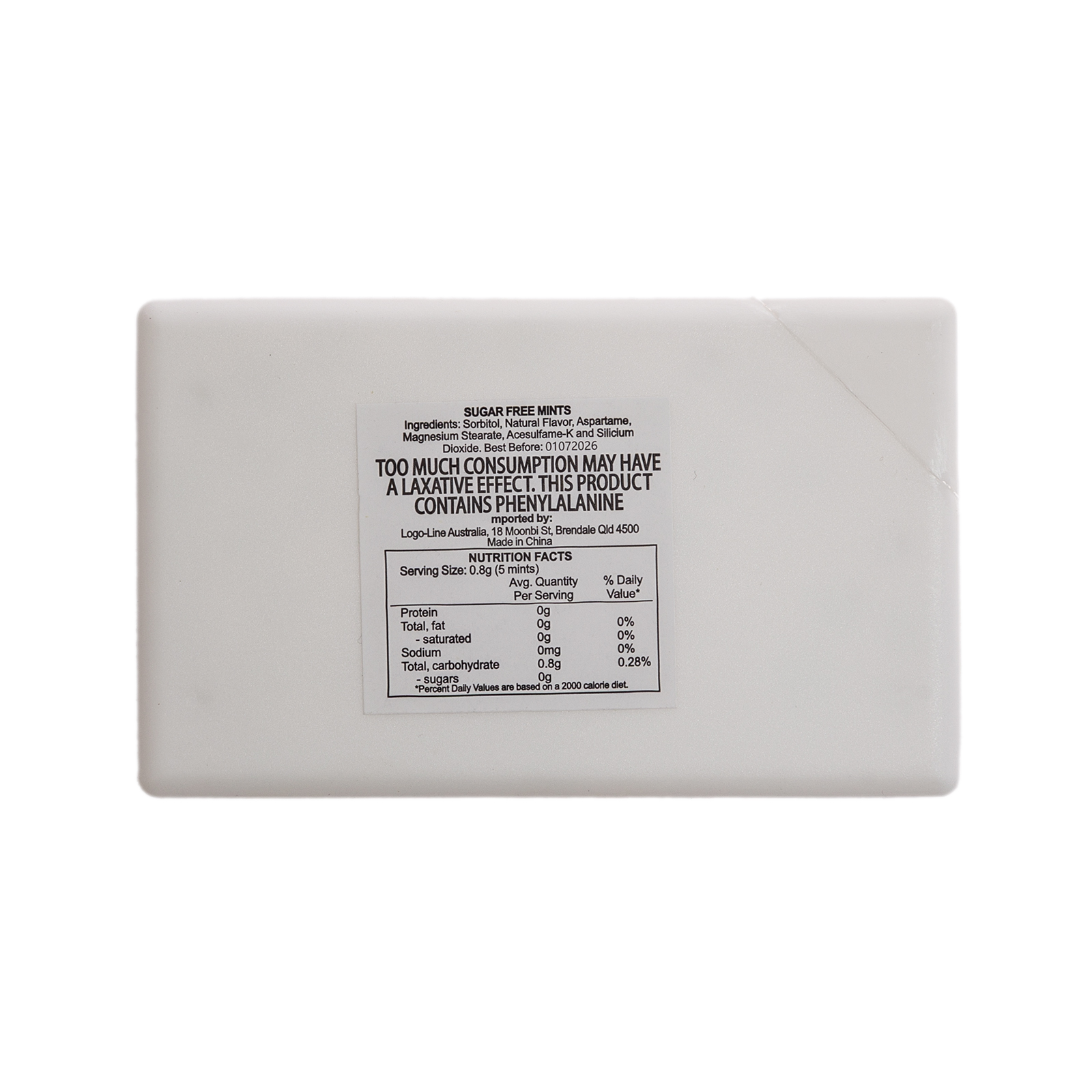 Rectangular Sugar Free Breath Mints - Image 2