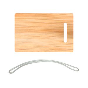 Transit Bamboo Luggage Tag