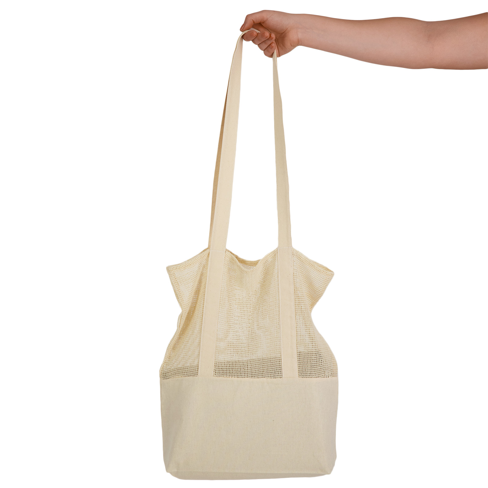 Scoot Calico / Mesh Tote Bag