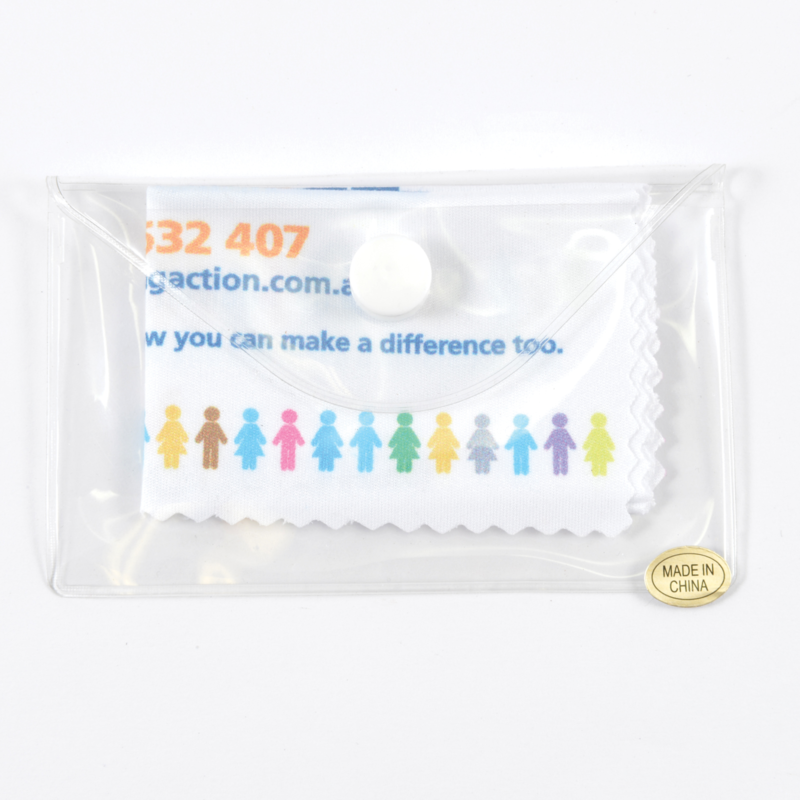 Zig Zag Economy Microfibre Lens Cloth - Image 2