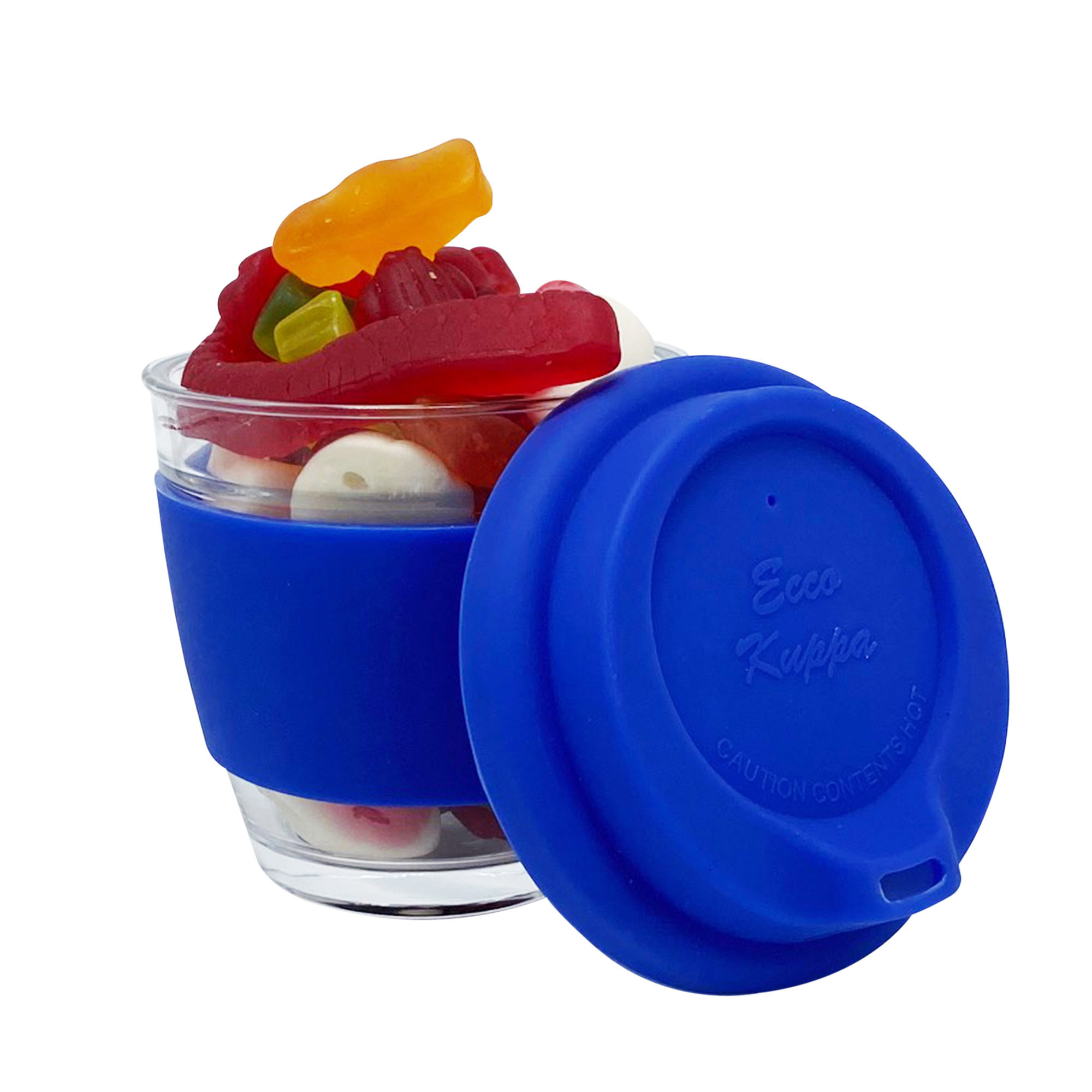 Jelly Party Mix in Venice Glass Coffee Cup - Image 2