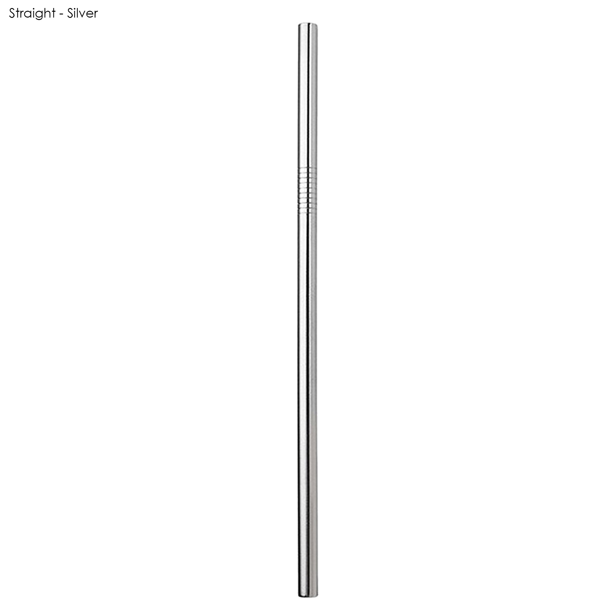 Stainless Steel Straw 8mm x 215mm - Image 3