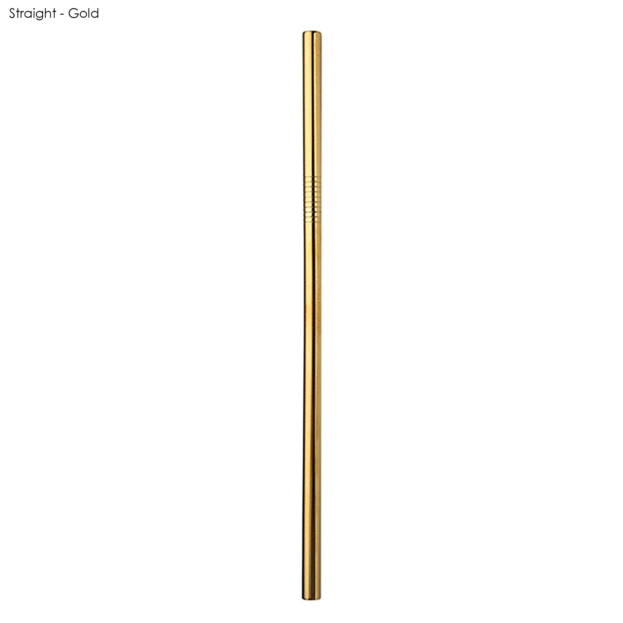 Stainless Steel Straw 8mm x 215mm - Image 4