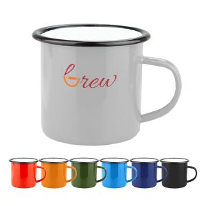 Enamel Camper Mug