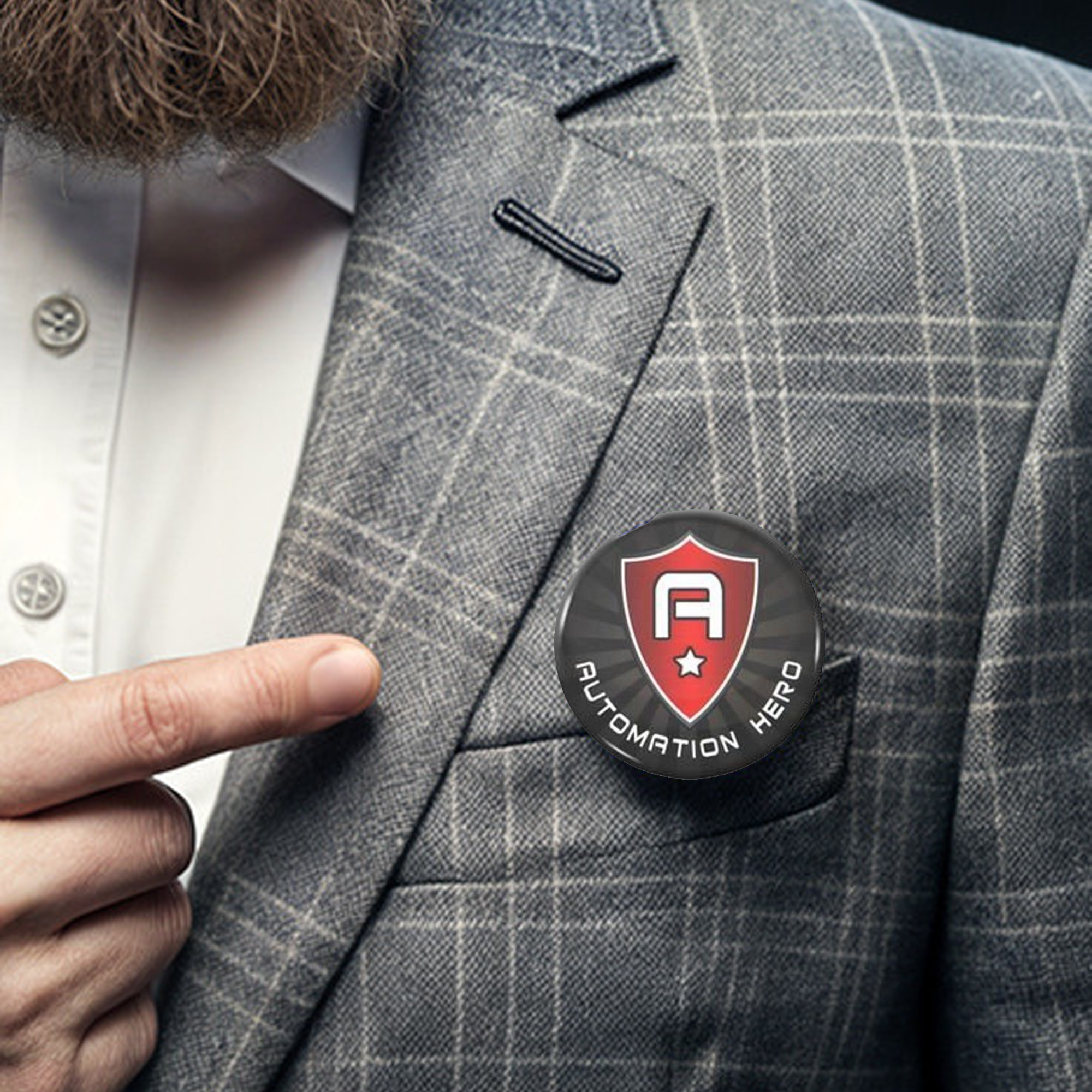 Button Badge Round 44mm