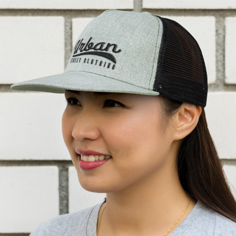 Jackson Flat Peak Trucker Cap - Image 4