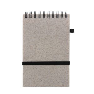 A6 Recycled Wheat Straw PP Notebook