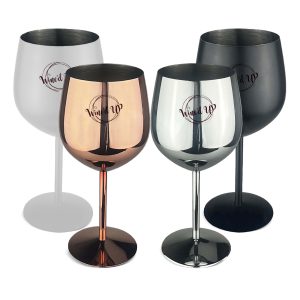 Bella Stainless Steel Wine Glass