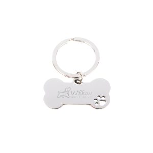 Dog Bone Keytag
