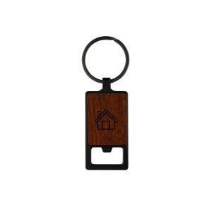 Autumn Wood Bottle Opener – Square