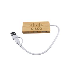 Bamboo USB Hub