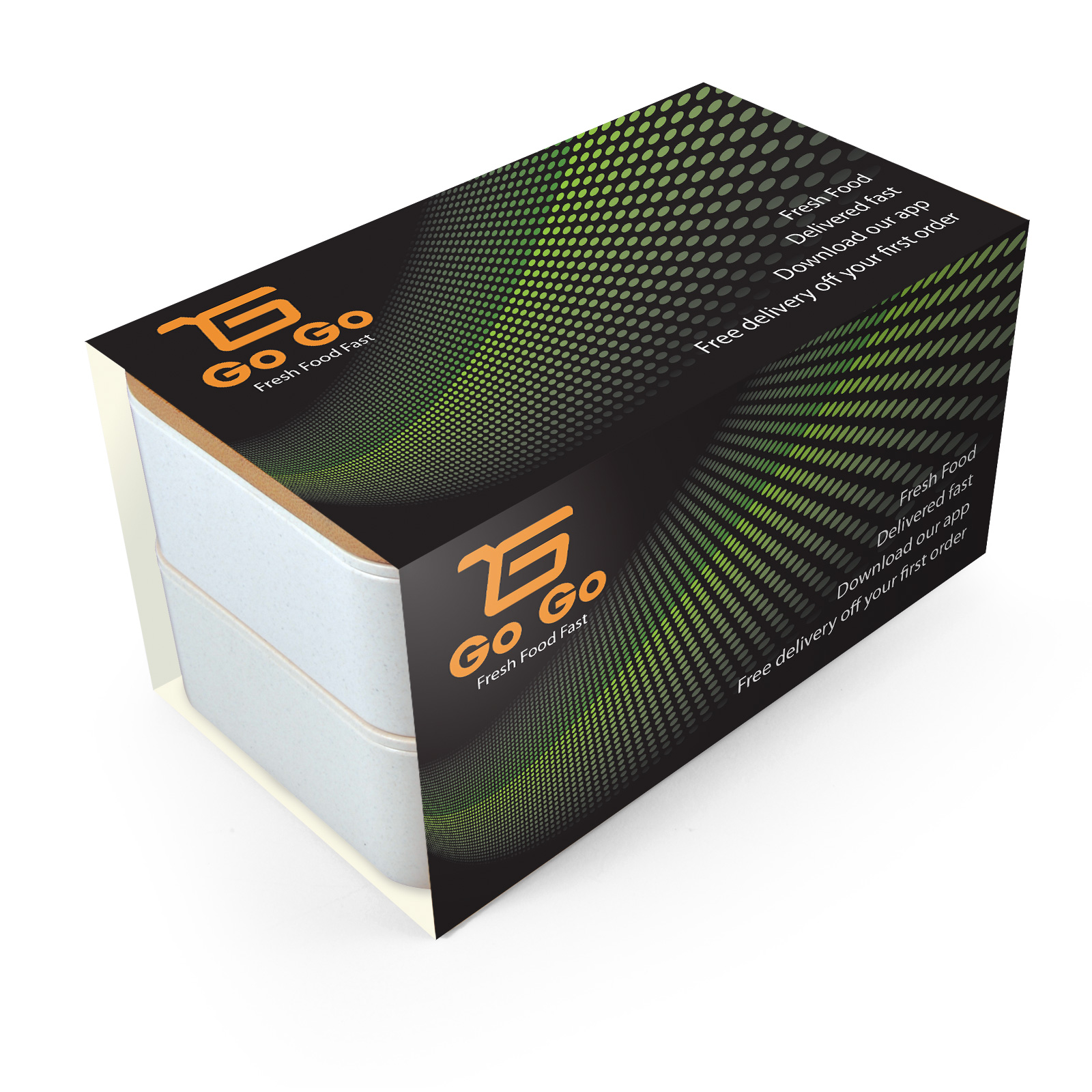 Stax Eco Lunch Box with Phone Holder Lid - Image 14