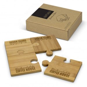 NATURA Puzzle Coaster - Set of 4