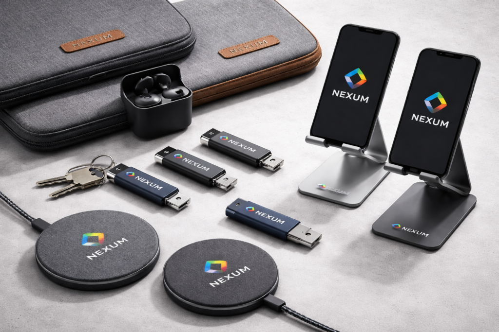 Branded Tech Accessories Samples