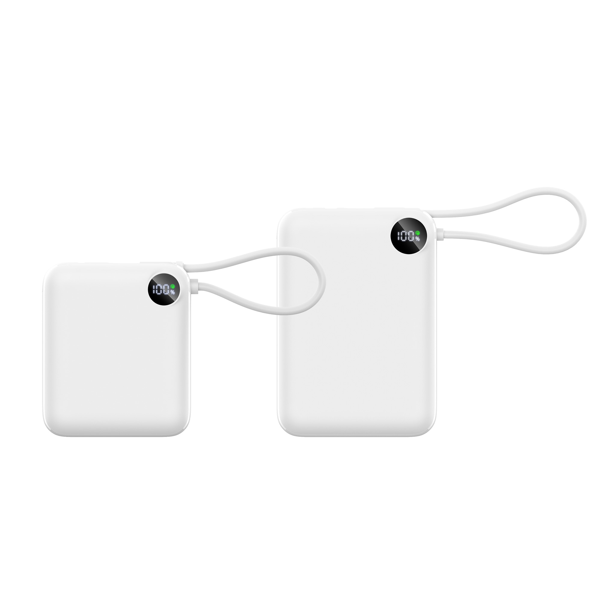 10000mAh Power Bank with Charging Cable - Image 2