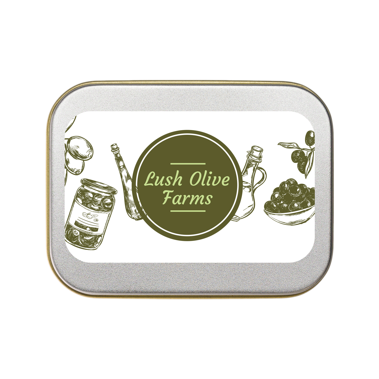 Assorted Colour Mini Jelly Beans in Silver Rectangular Tin - Image 4