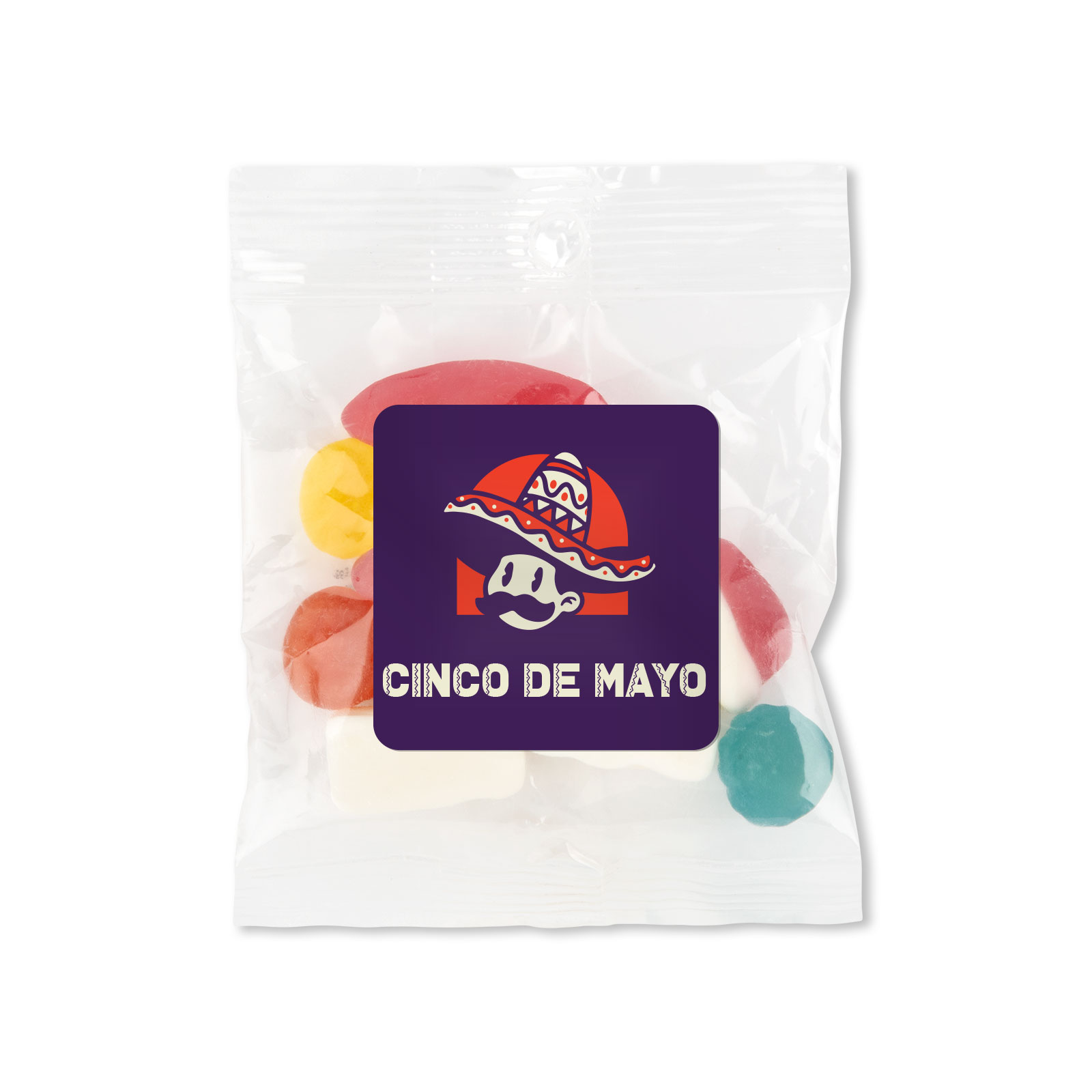 Assorted Jelly Party Mix in 50 Gram Cello Bag - Image 2