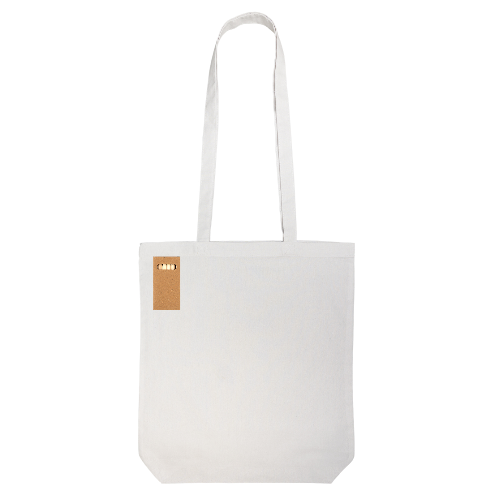 Colouring Long Handle Cotton Bag & Pencils - Image 9