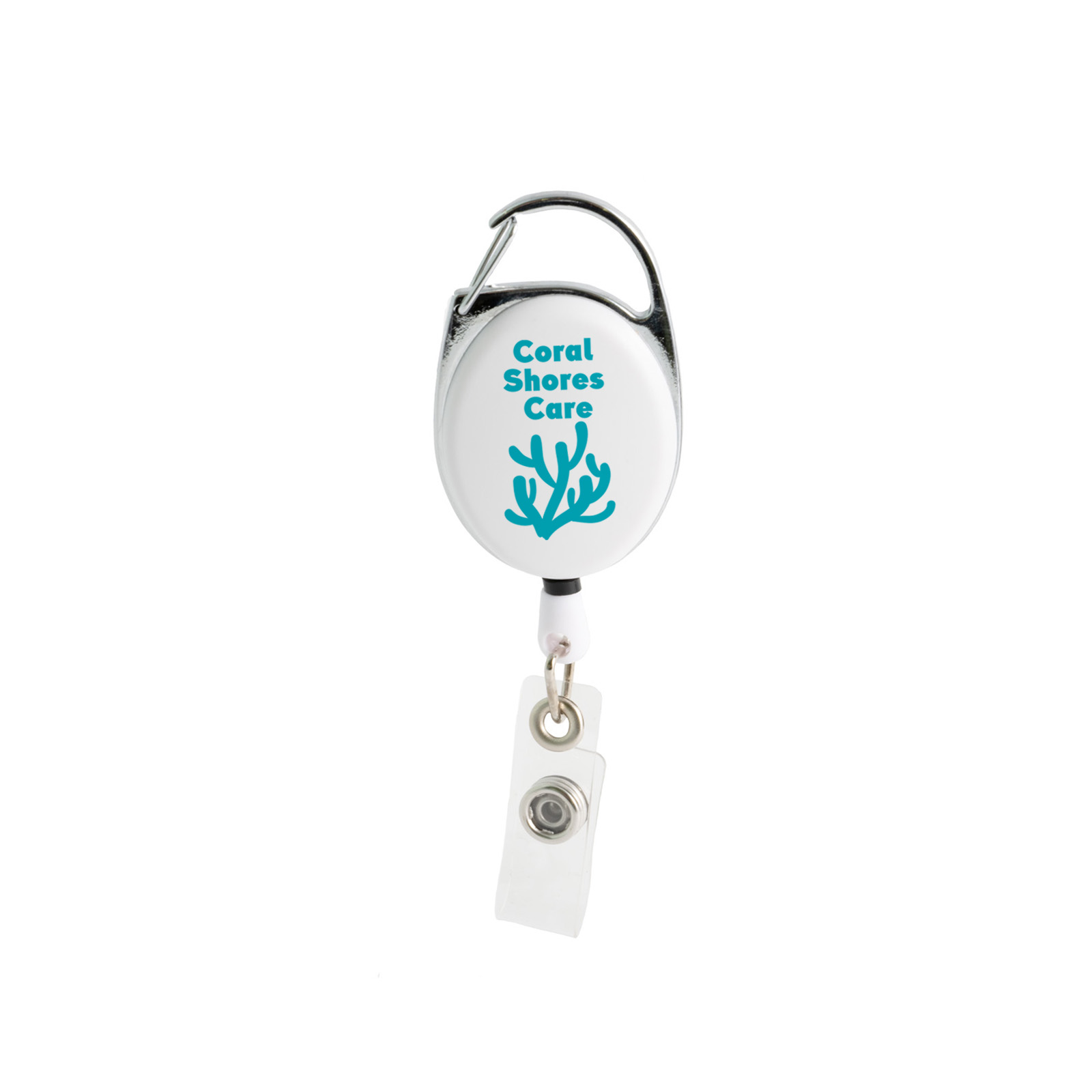Premium Retractable ID Badge Holder - Image 2