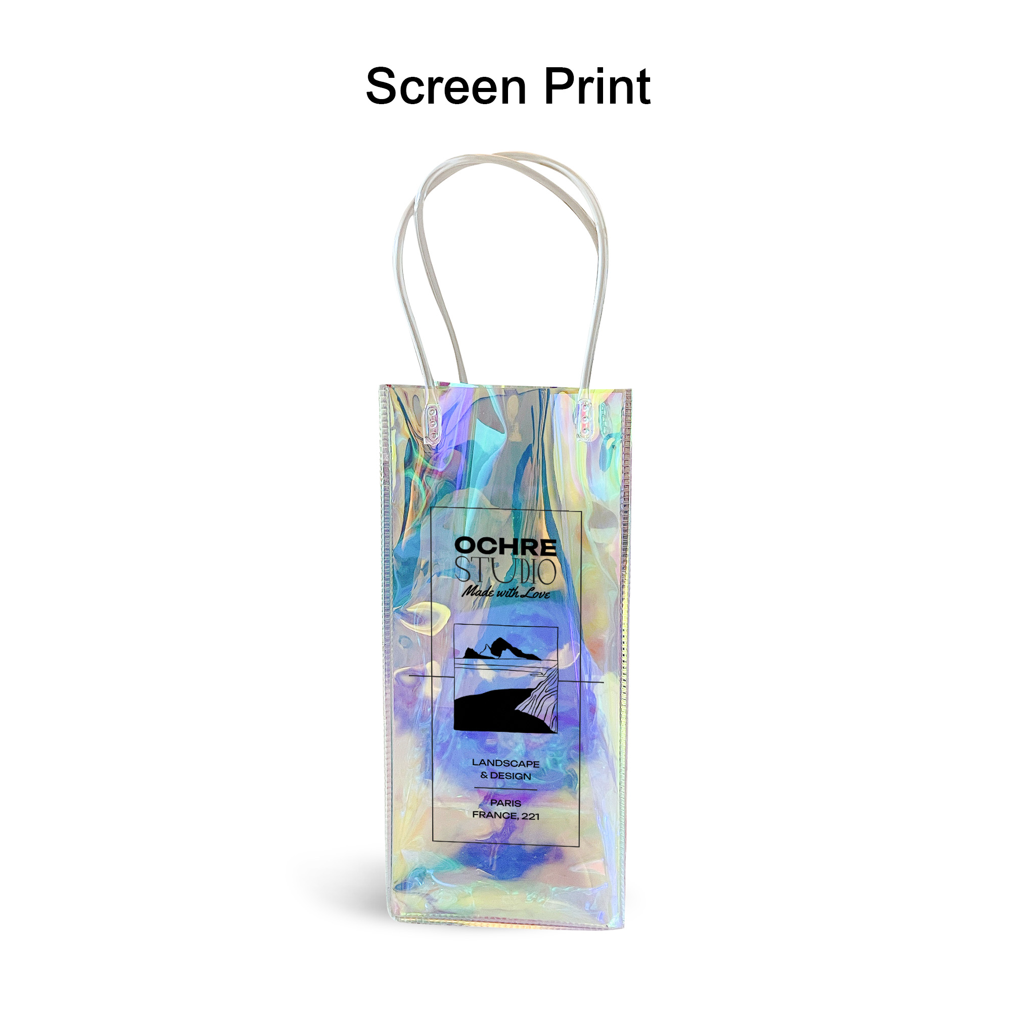 PVC Laser Wine Ice Bag - Image 3