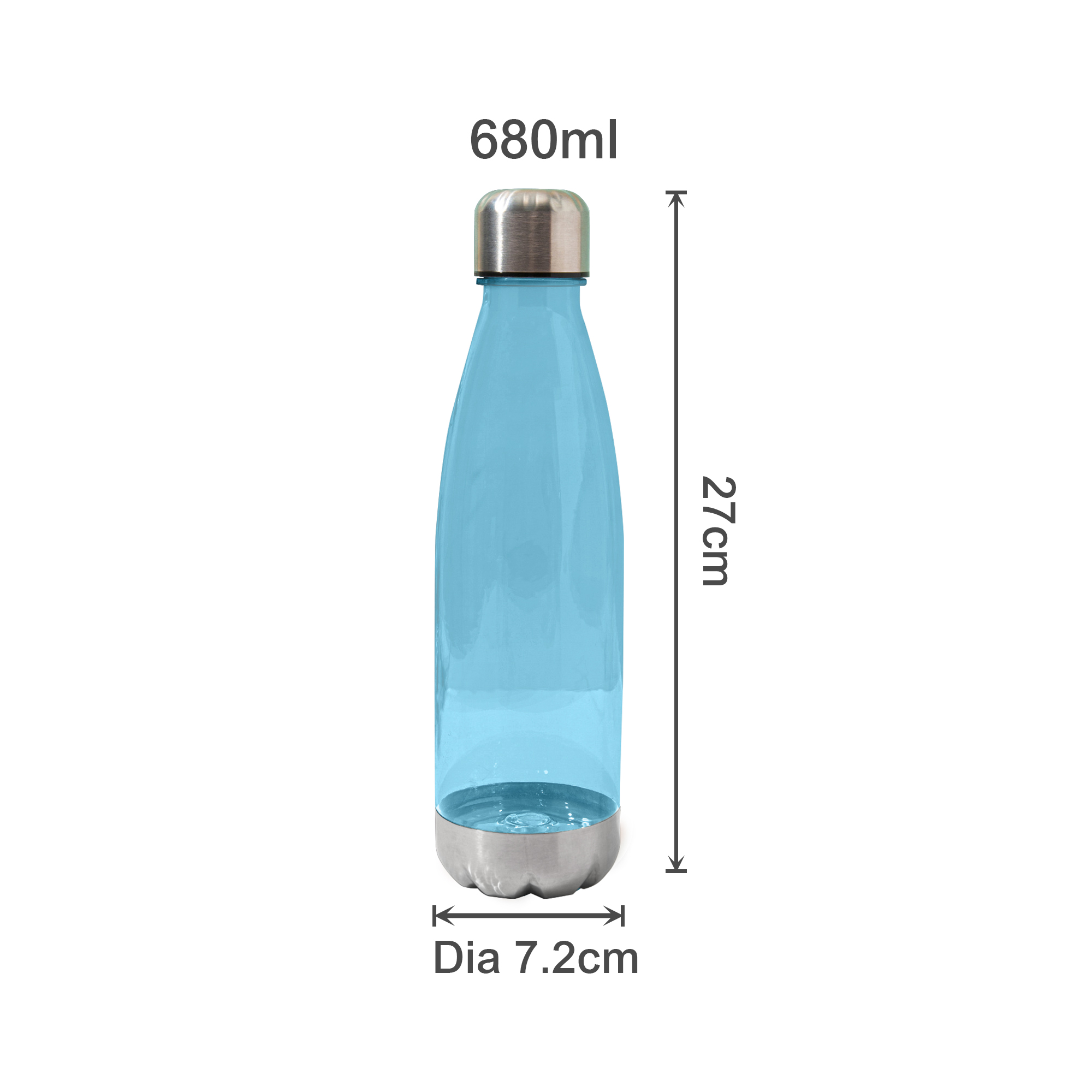 680ML BPA Free Tritan Translucent Bottle - Image 7