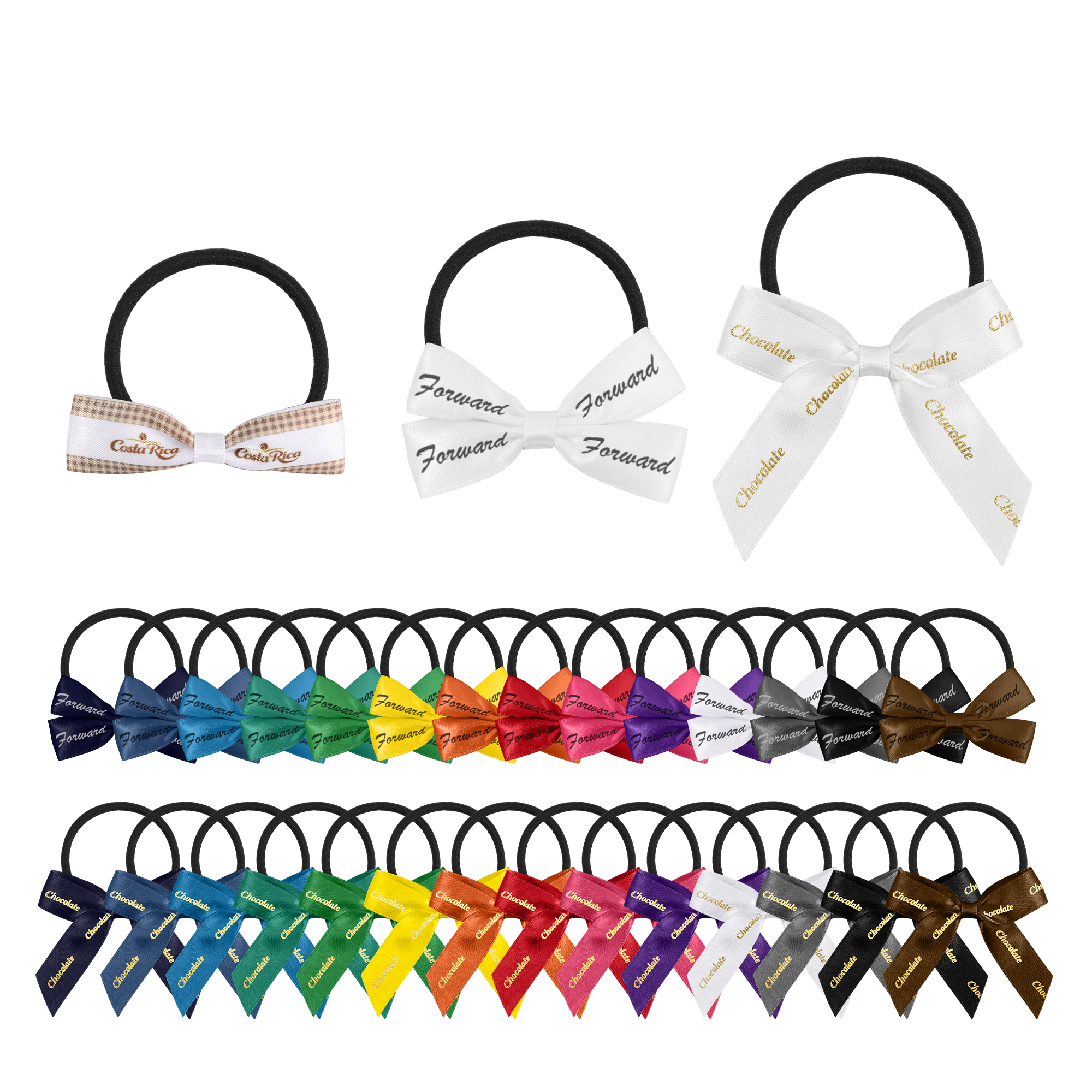 Elastic Hair Bows