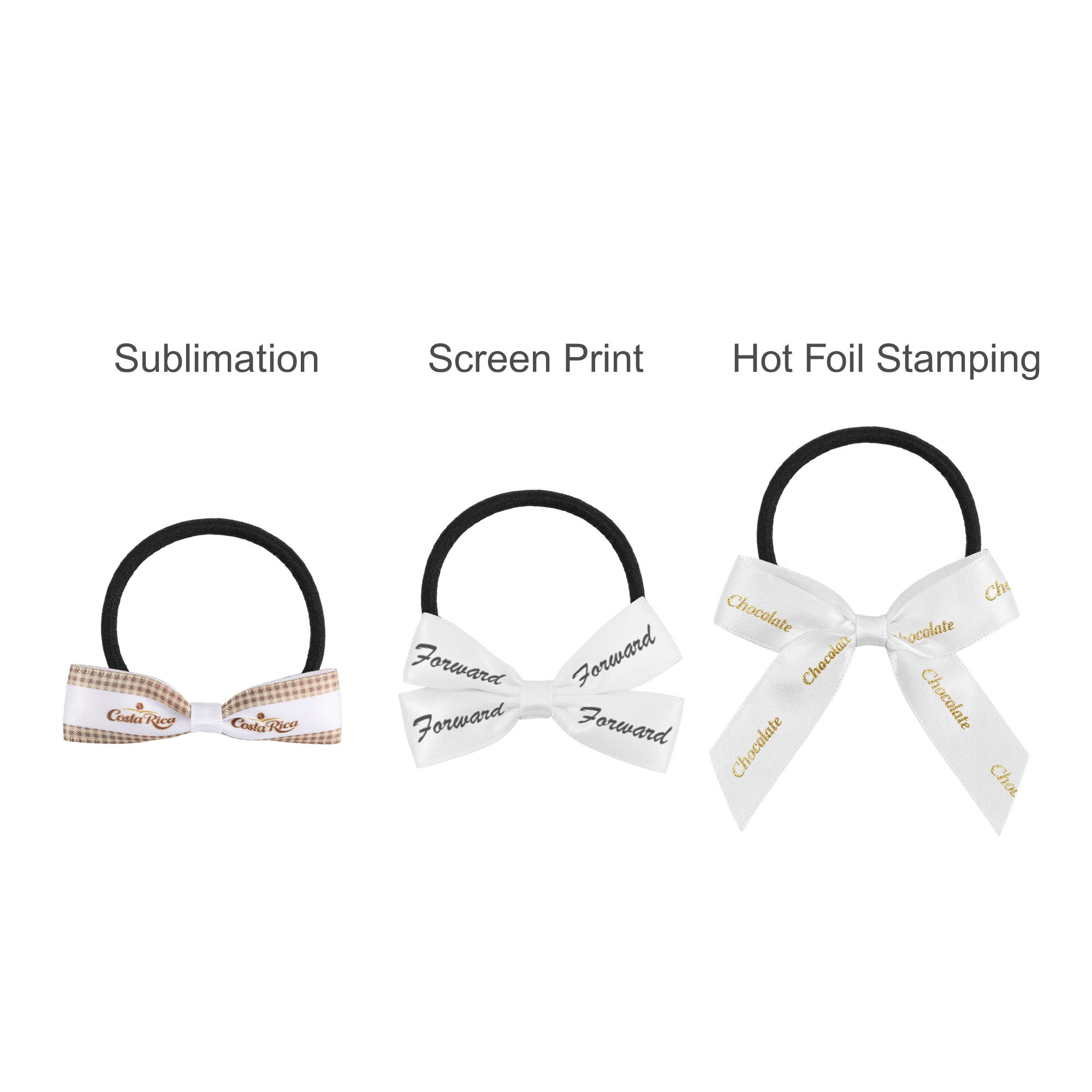 Elastic Hair Bows - Image 11