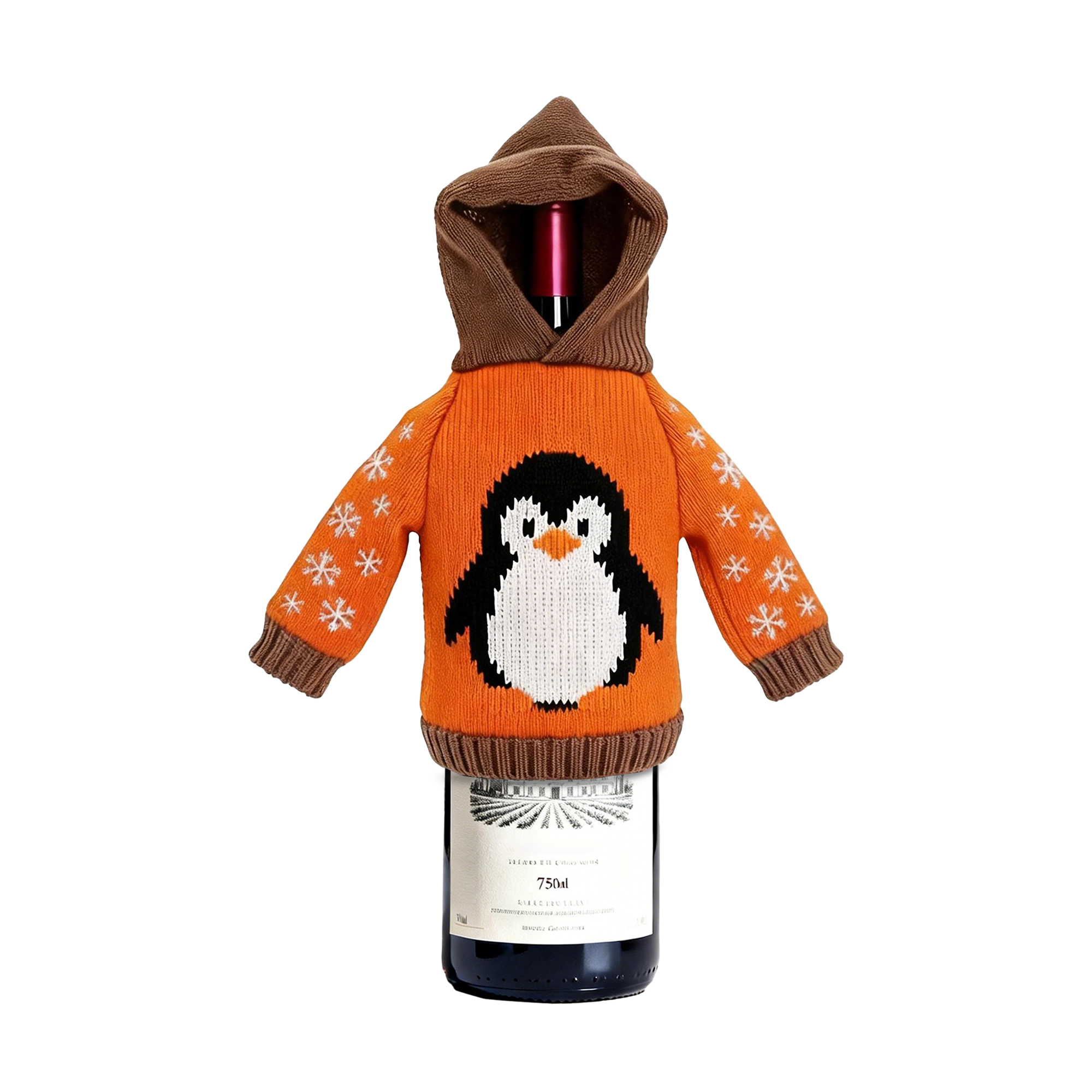 Customisable Knitted Wine Bottle Cover - Image 2