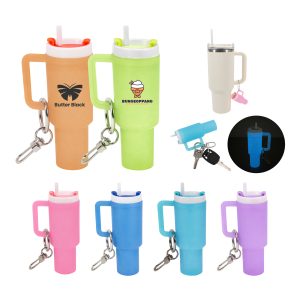 Glow in the Dark Mini Tumbler Keyring