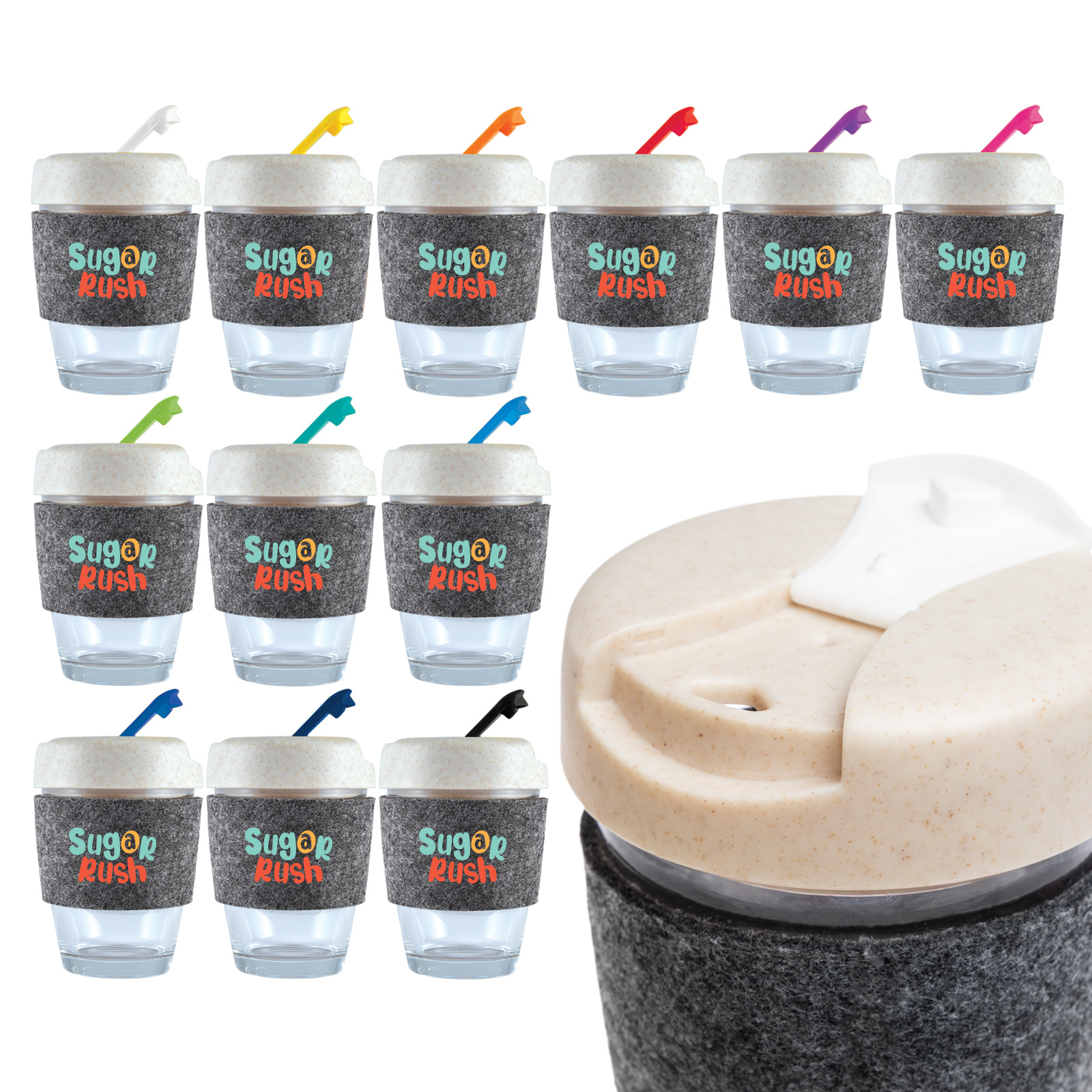 Vienna Eco Coffee Cup / RPET Band