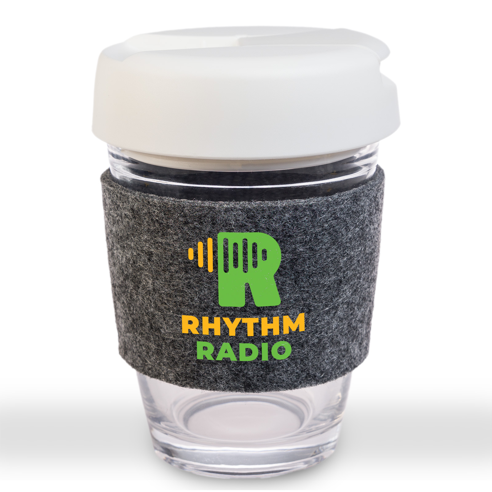 Vienna Coffee Cup / Flip Lid / RPET Band - Image 3