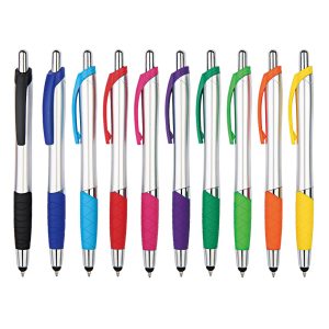 Sextan plastic stylus pen