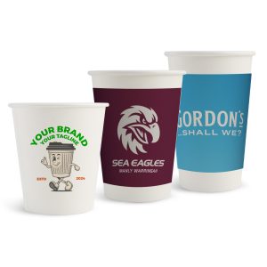 Home Compostable Aqueous Single Wall Paper Cups