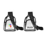 Clear PVC Crossbody Backpack