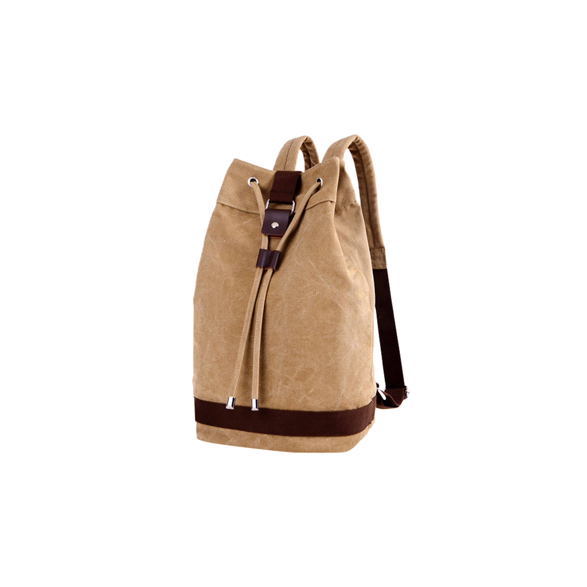 Canvas Bucket Backpack - Image 2