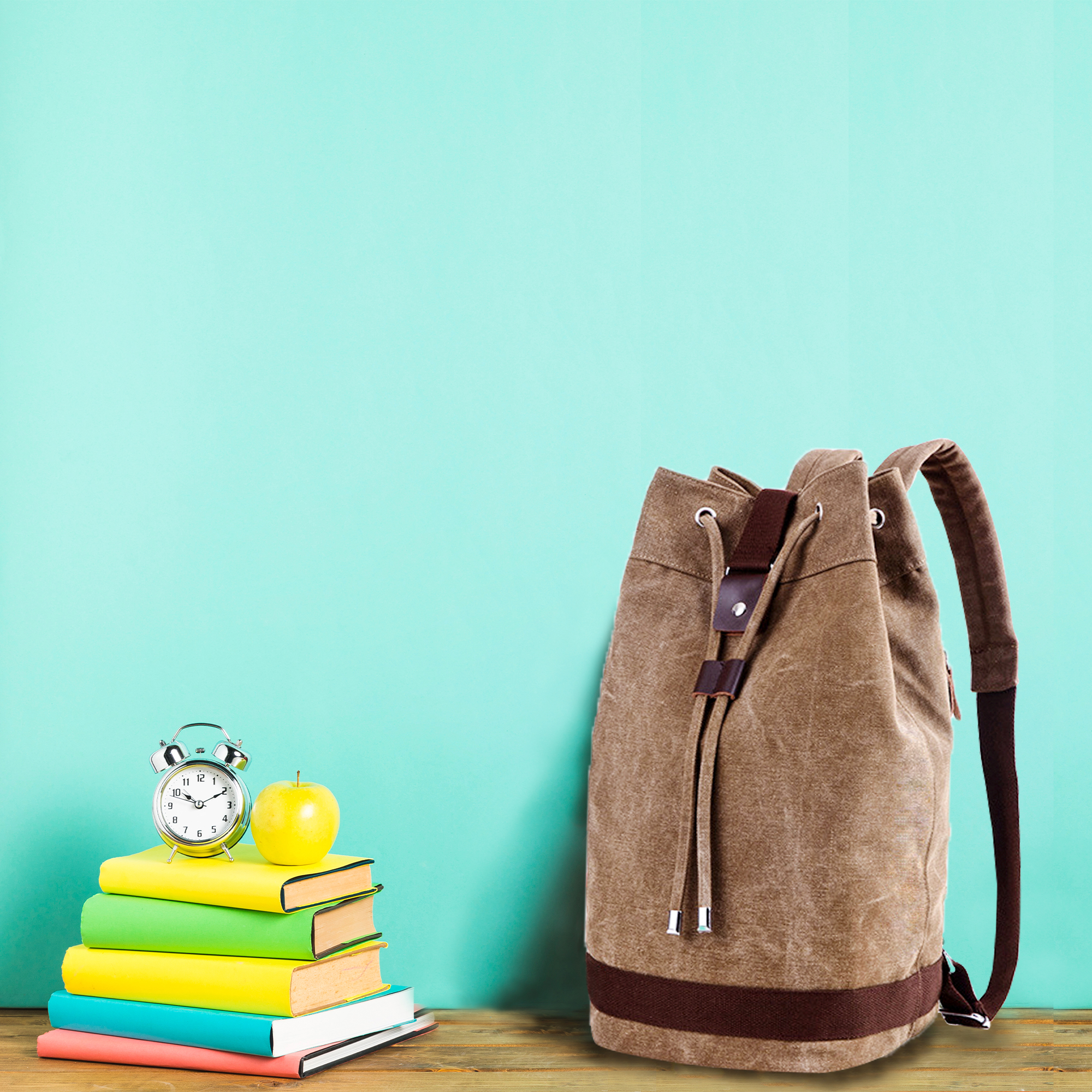 Canvas Bucket Backpack - Image 9