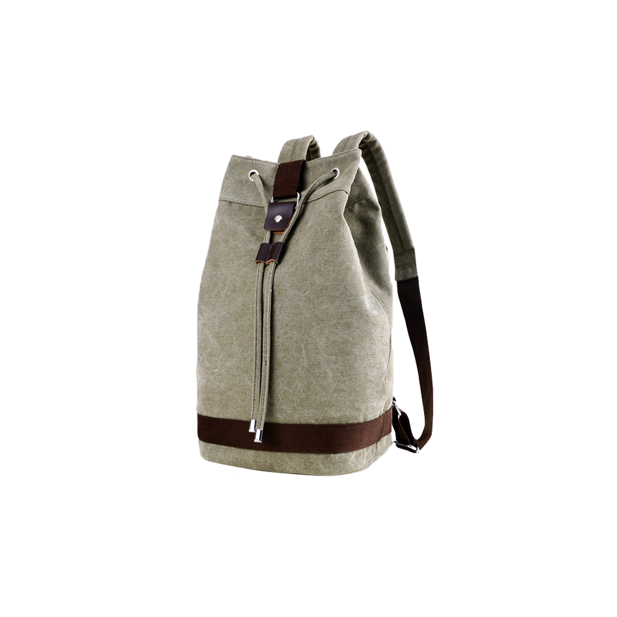 Canvas Bucket Backpack - Image 4