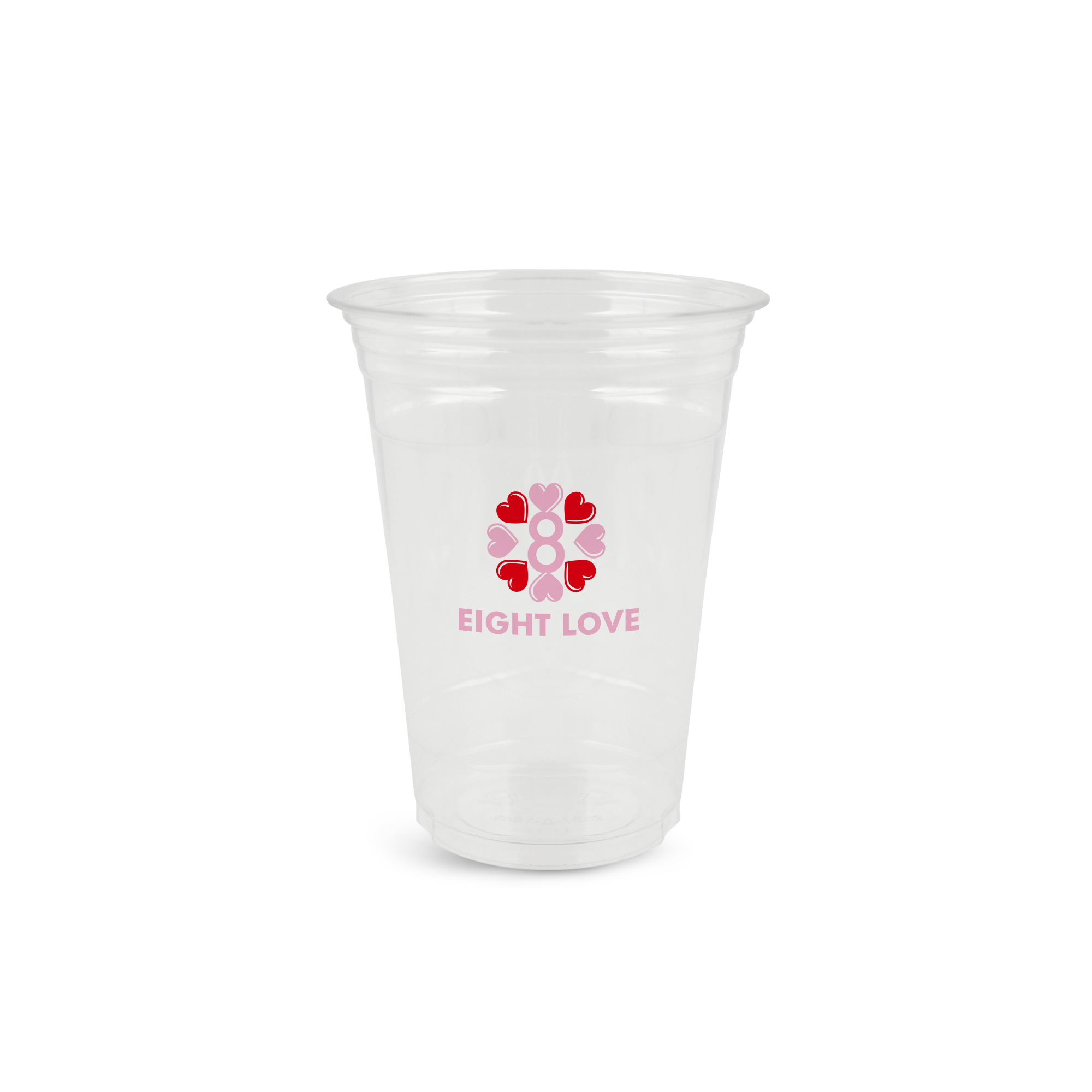 473ml Clear Plastic Cup - Image 2