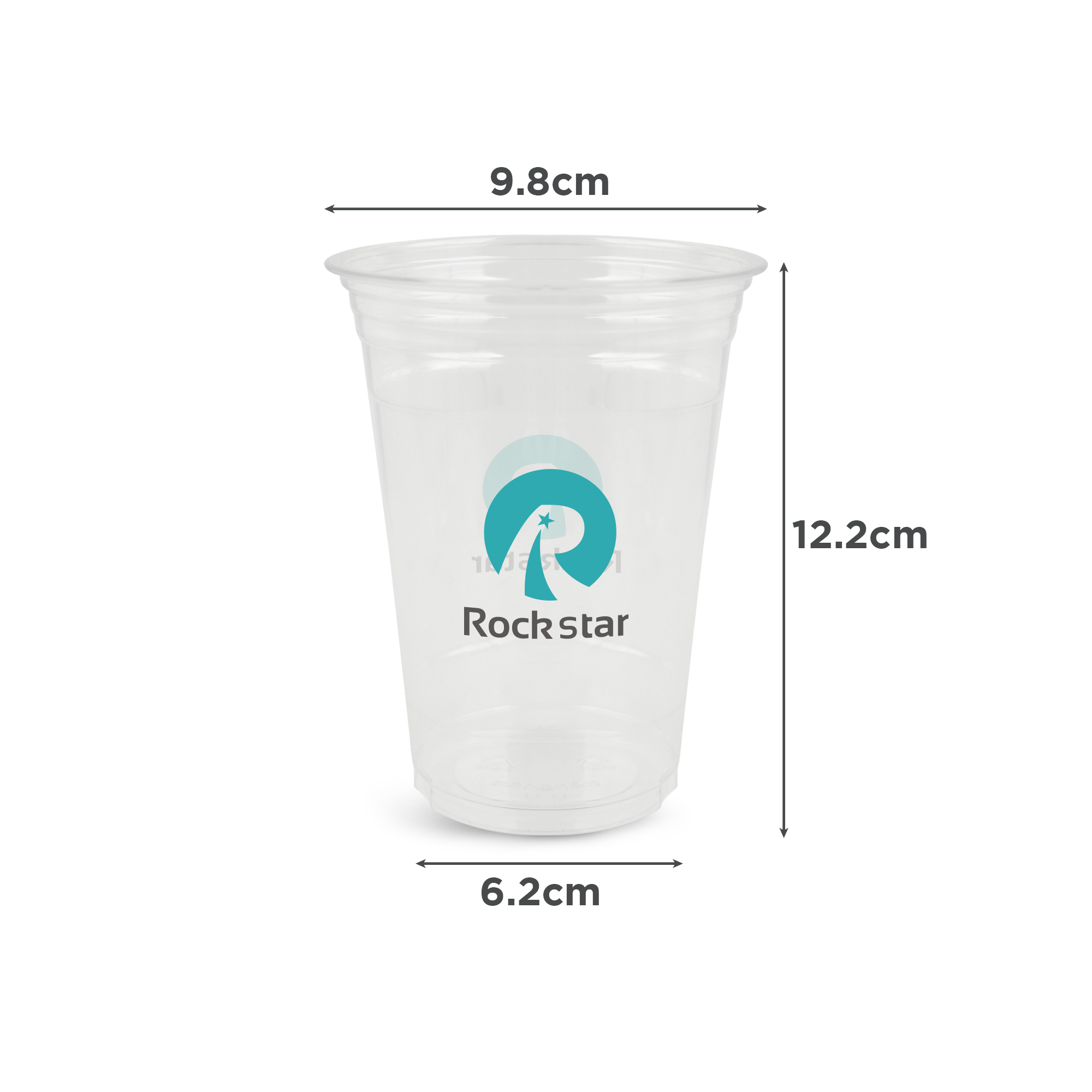 473ml Clear Plastic Cup - Image 3