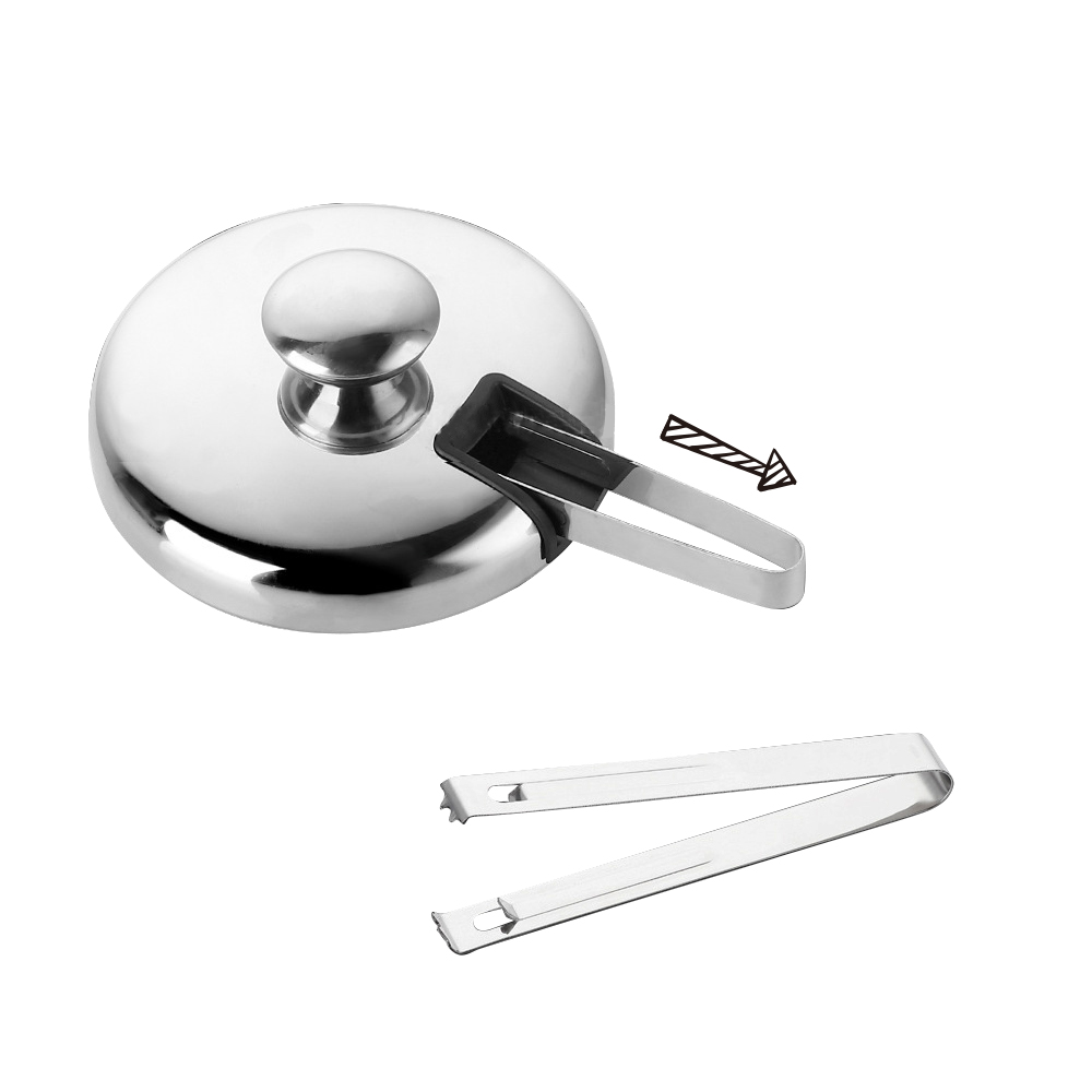 Ice Bucket With Lid And Tongs - Image 4