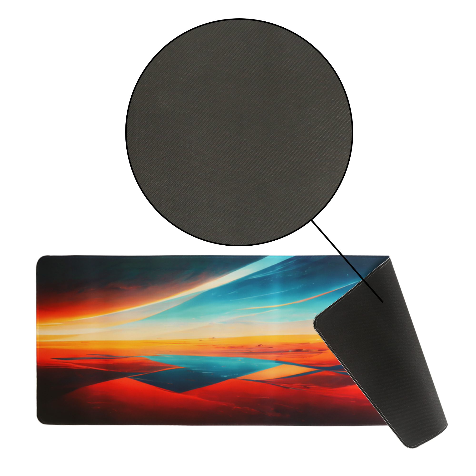 Full Colour Print Rubber Desk Mat - Image 3